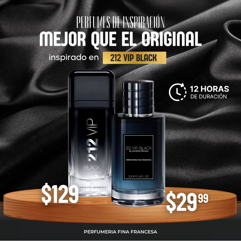 PERFUME 212 VIP BLACK  100ML